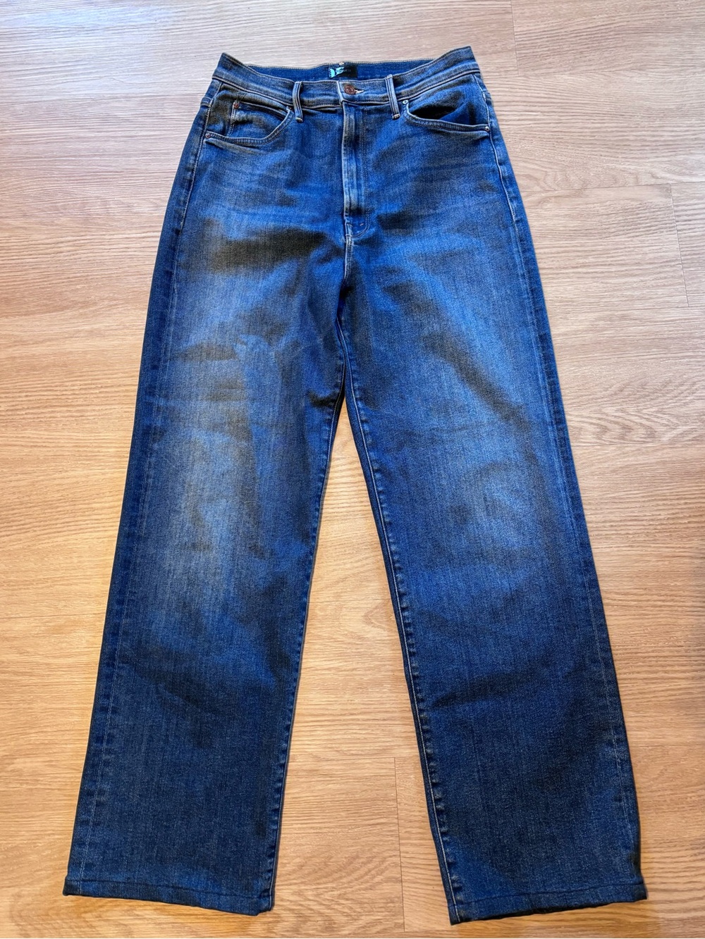 Mother Jeans Women’s 29 High Waisted Vision Sneak Denim Stretch Designer Washed
